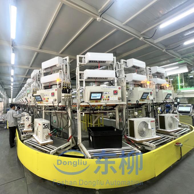 AC Professional Air Conditioner Assembly Production Line Equipment with ...