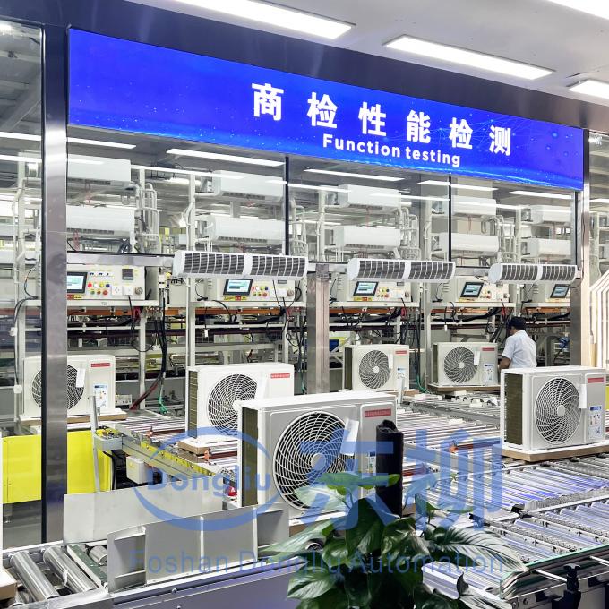 AC Professional Air Conditioner Assembly Production Line Equipment with ...