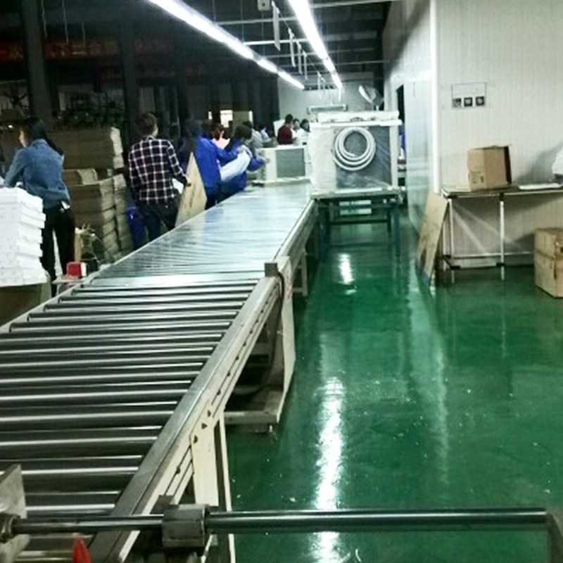 380V Outdoor Unit Air Conditioner Assembly Line With Galvanized Steel ...