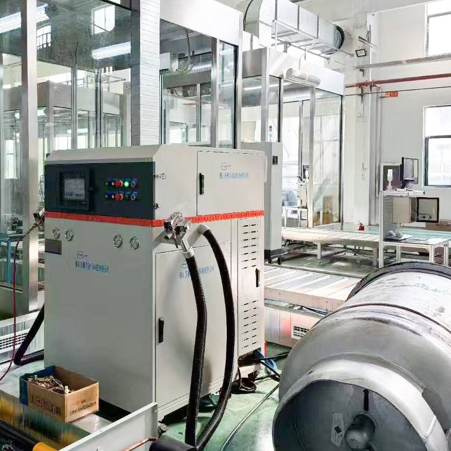 PLC Control Refrigerant Filling Charging Machine with High-efficiency ...
