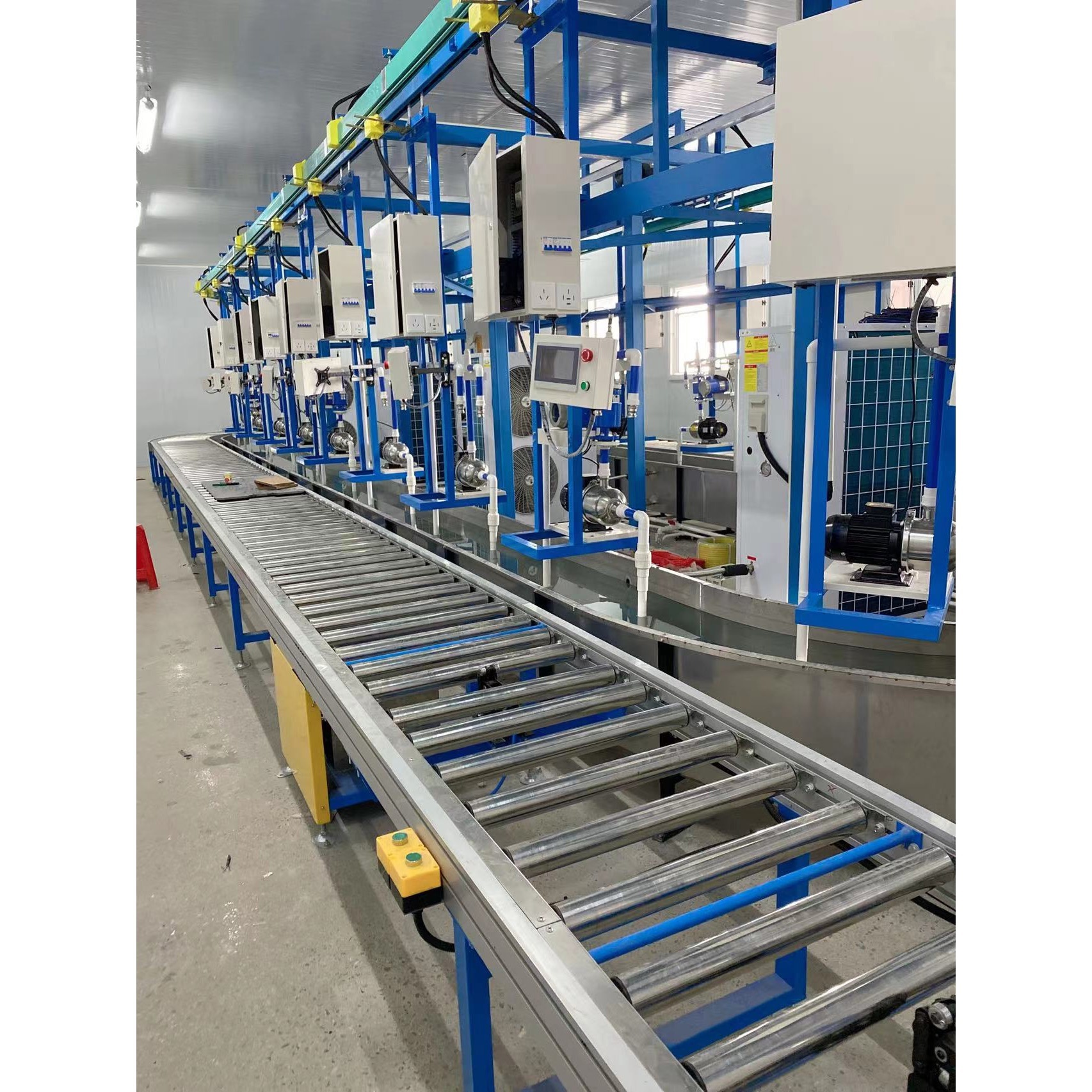 Automatic Air Conditioner Assembly Line with Auxiliary Equipment
