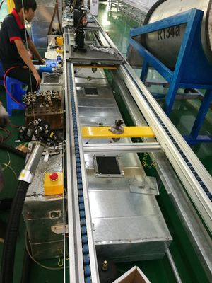 Split Wall Mounted Air Conditioning Assembly Line With Stainless Steel ...