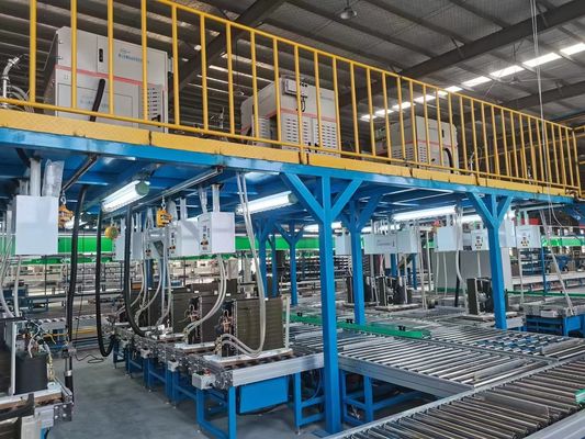 Air Conditioner Assembly Line With Electronic System