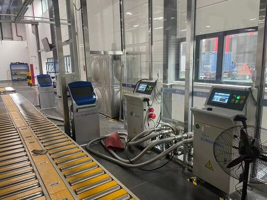 Energy Storage AC Performance Test System with COP & Water Flow Detection